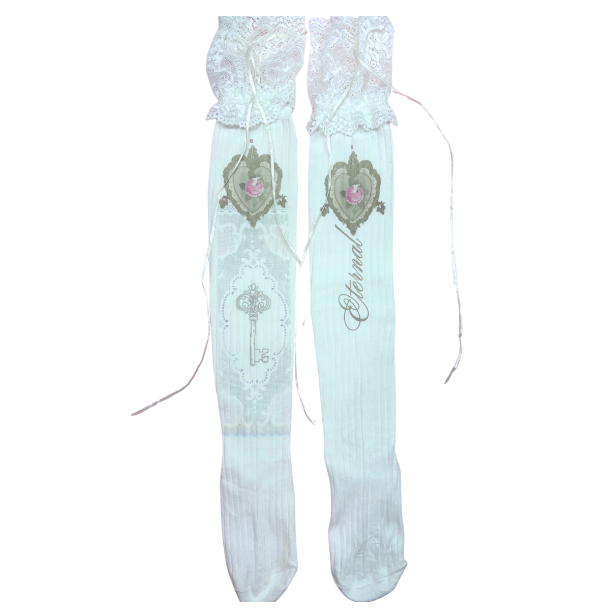 eternal lace knee socks