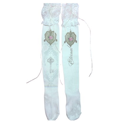 eternal lace knee socks