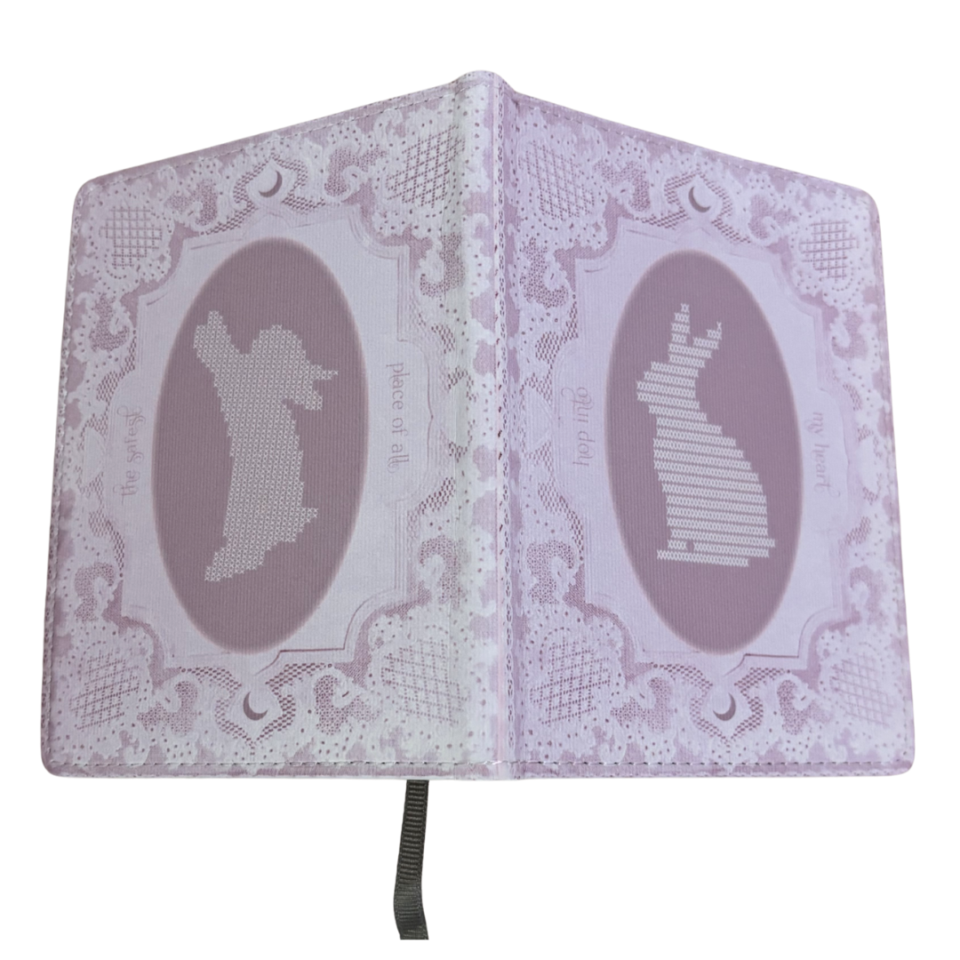 moonlace bunny journal