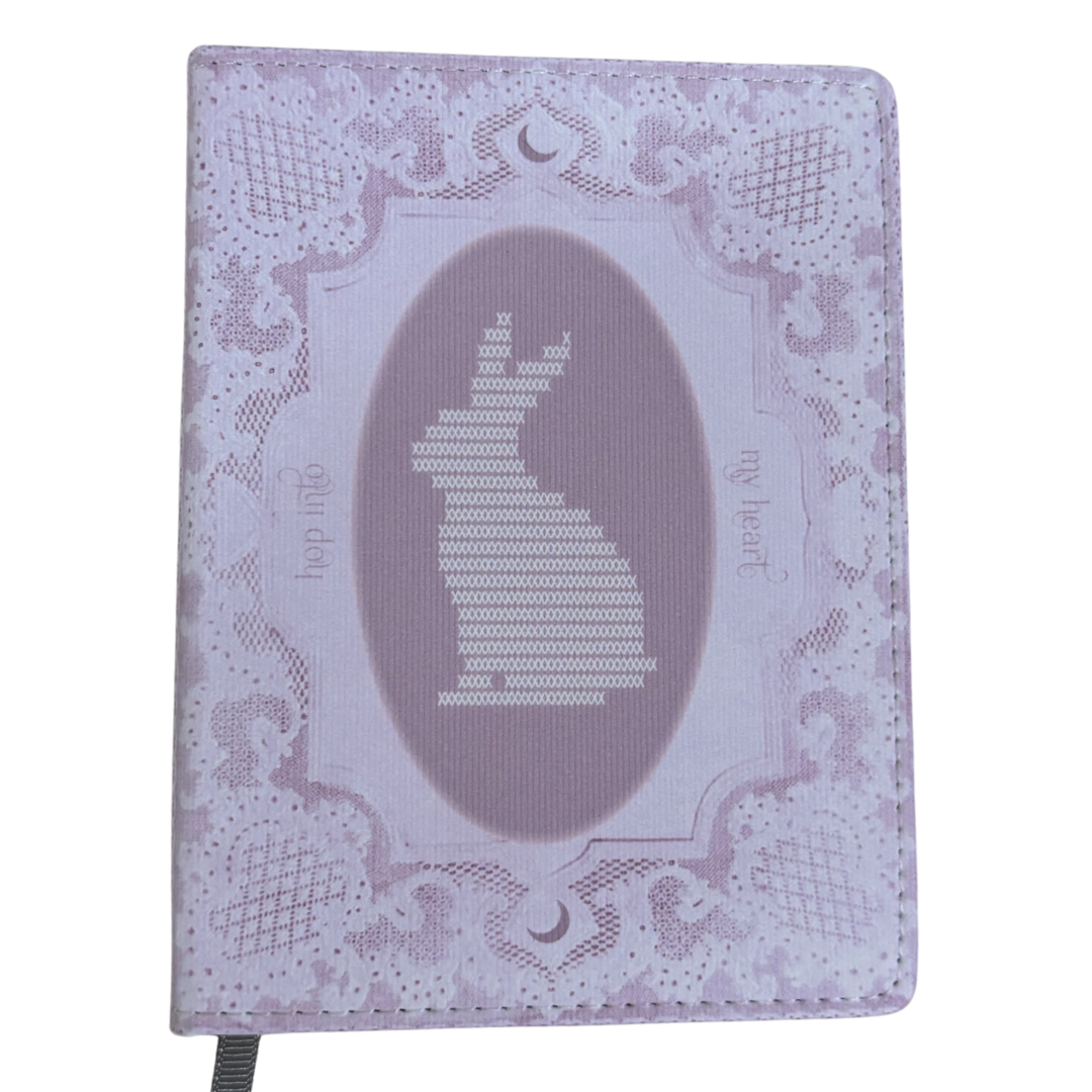 moonlace bunny journal