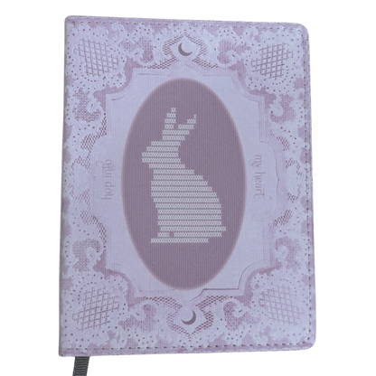 moonlace bunny journal