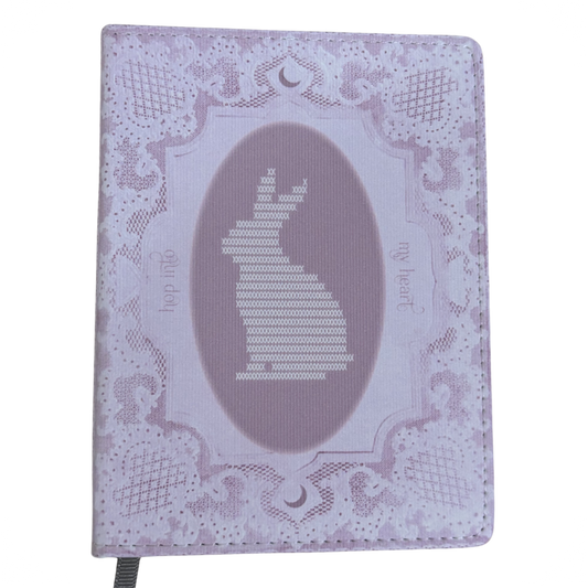 moonlace bunny journal